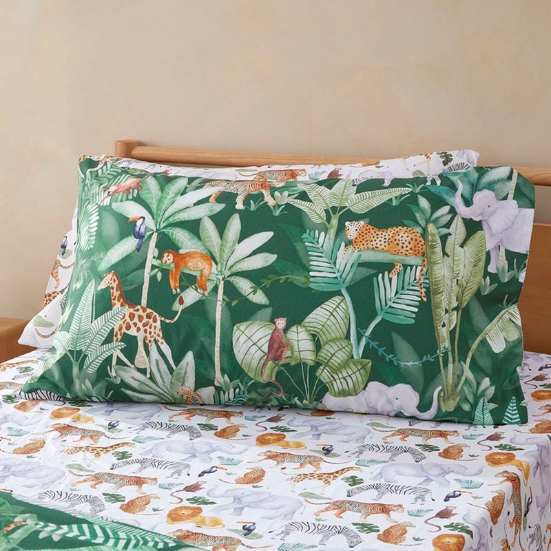 Where The Wild Ones Play Fern Quilt Cover Set
