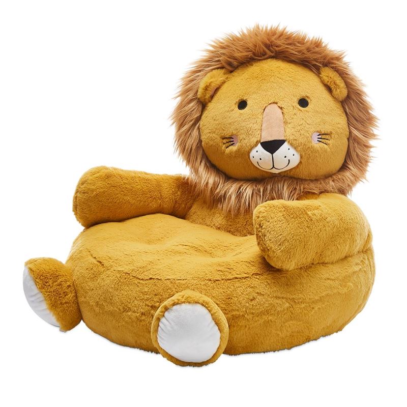 Leo Lion Mustard Cuddle Chair