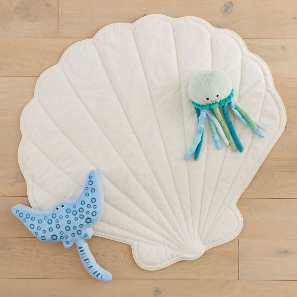 Adairs Kids - Nursery Boucle Shell Play Mat | Adairs