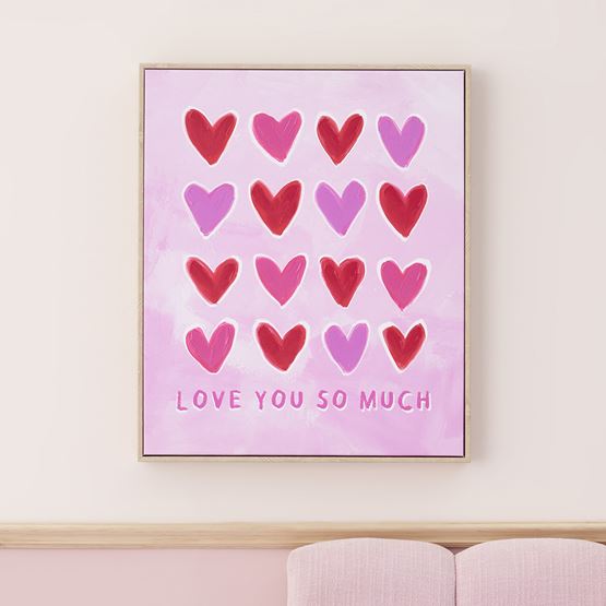 Love You So Much Wall Art