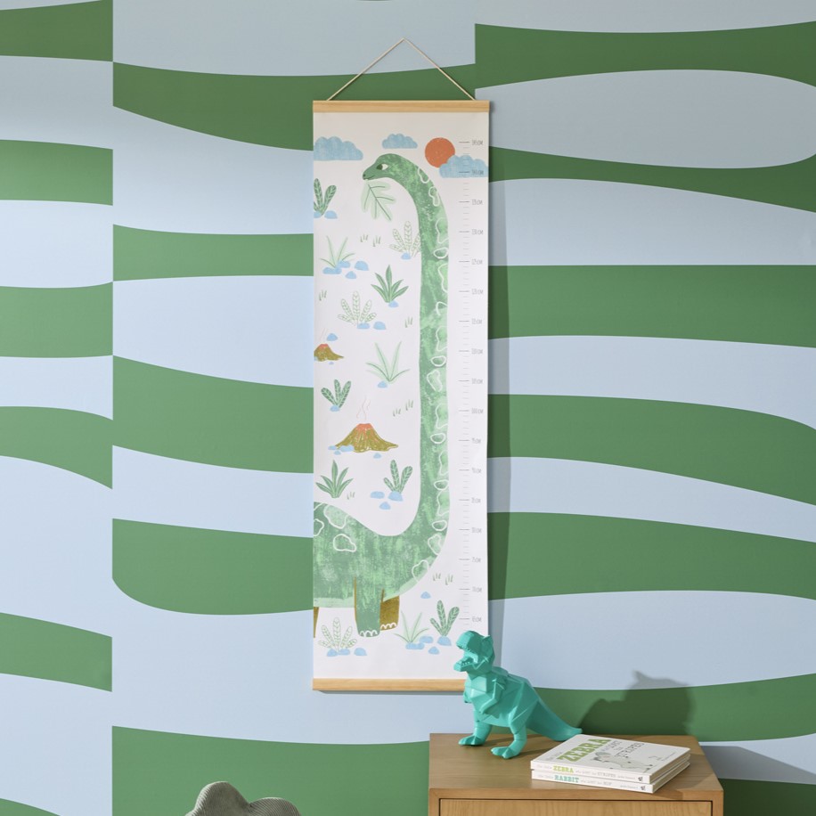 Adairs Kids Dinosaur Habitat Height Chart Adairs