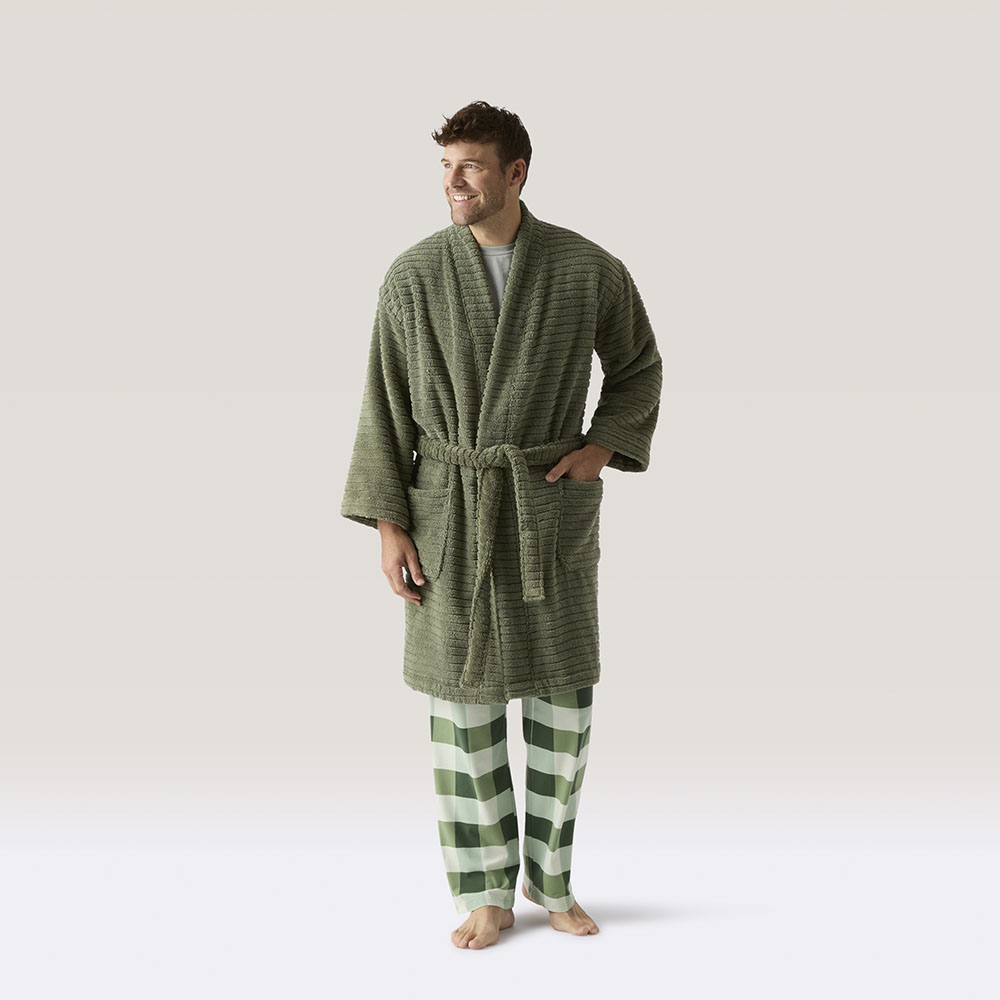 Miller Moss Australian Cotton Bath Robe | Adairs