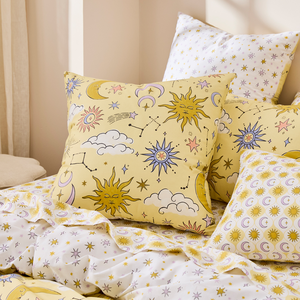 Quilt Cover Adairs European Pillowcase Sweet Dreams Celestial