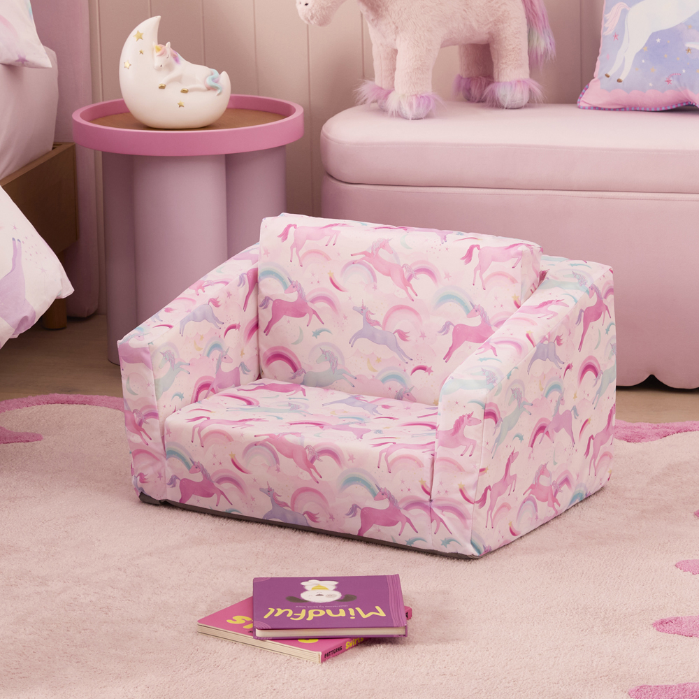 Ottoman Child Sofa Chair Kids Sofa Armrest Chair Couch Birthday