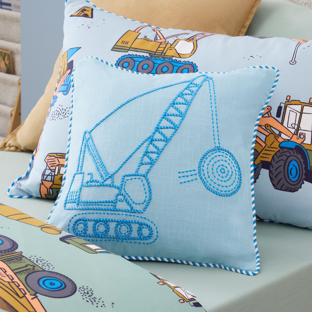 Adairs Kids - Construction Rope Cushion | Adairs