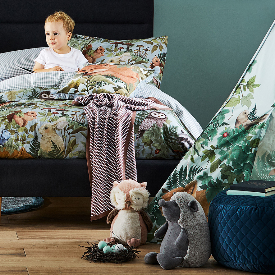 Wren Nutmeg Baby Blanket Adairs