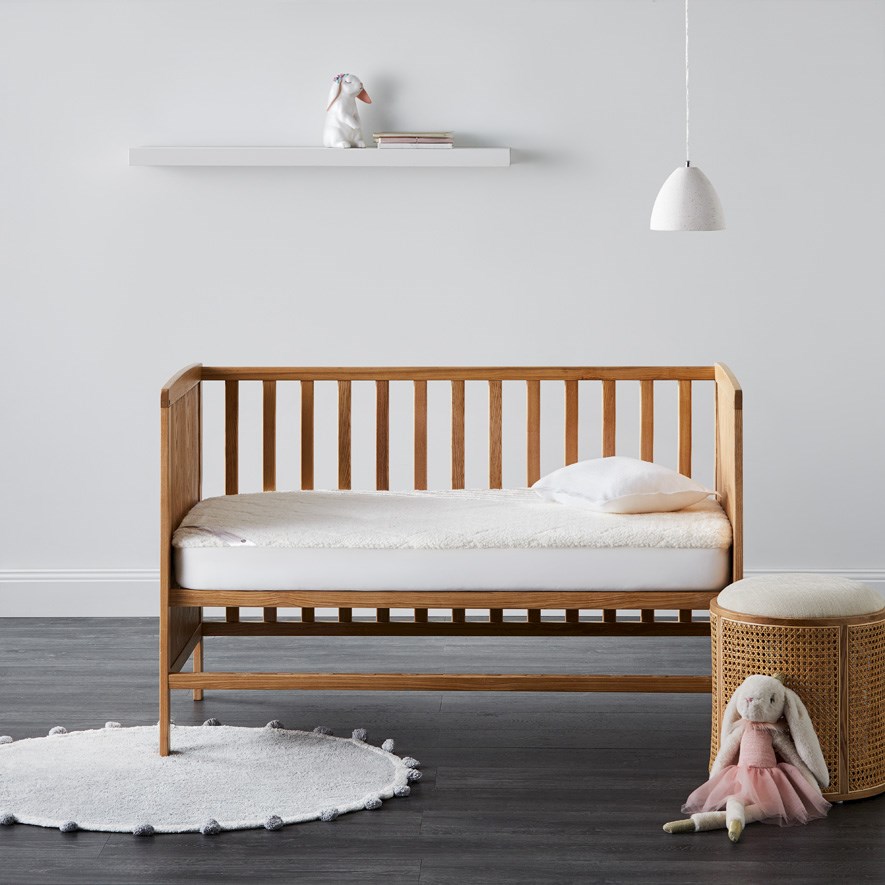 Sherpa Waterproof Cot Mattress Protector Adairs