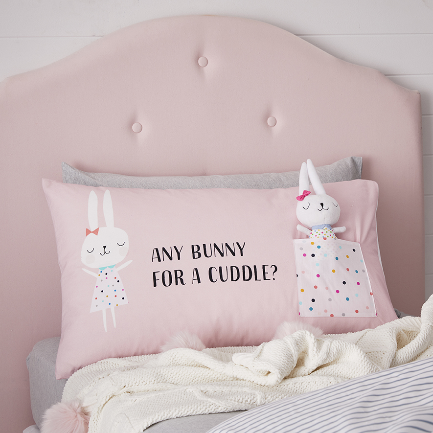 Bunny pillowcase store