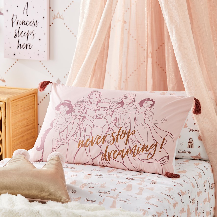 Disney princess pillowcase hotsell