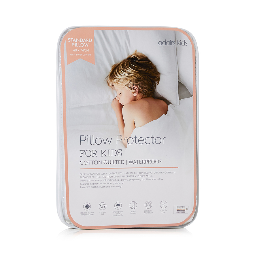 Comfort Terry Waterproof Pillow Protector Bedroom Pillow