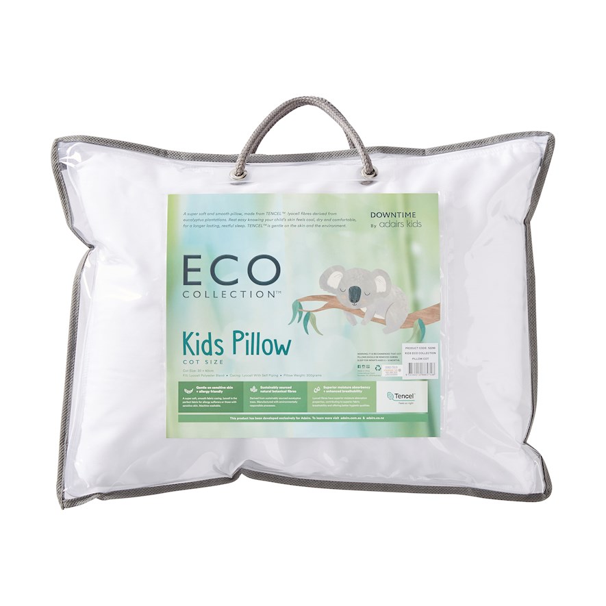 Downtime Eco Cot Pillow Adairs