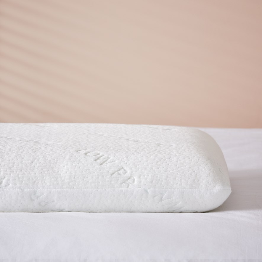 Low memory hot sale foam pillow