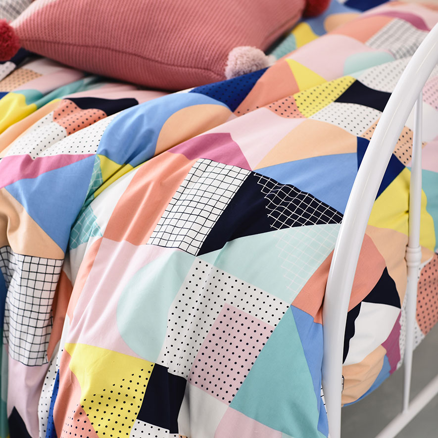 Pink Darcee Duvet Cover Set | Adairs