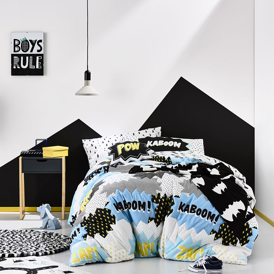 Boys bed covers clearance