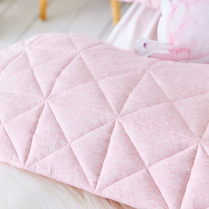 Harvie Jersey Quilt Cover Set Pink