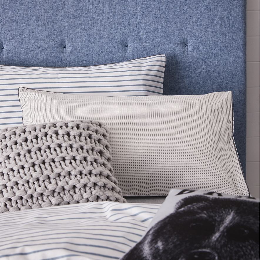 Miller Silver Grey Quilt Cover Set Adairs