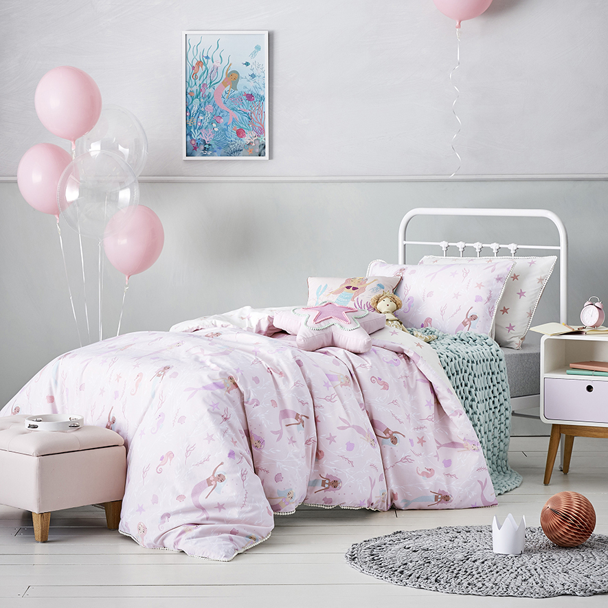 Adairs mermaid quilt cover new arrivals