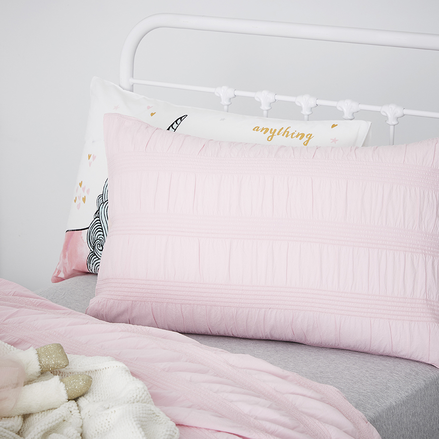 Adairs Kids Angelica Quilt Cover Set Pink Adairs