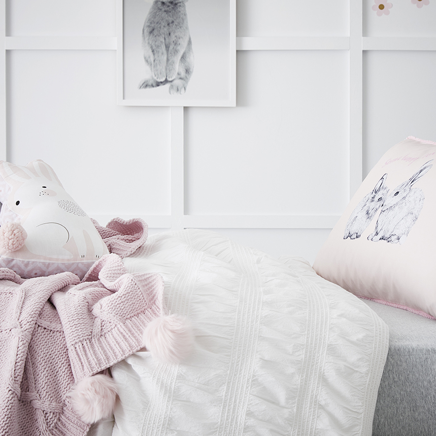 Angelica Quilt Cover Set White Adairs