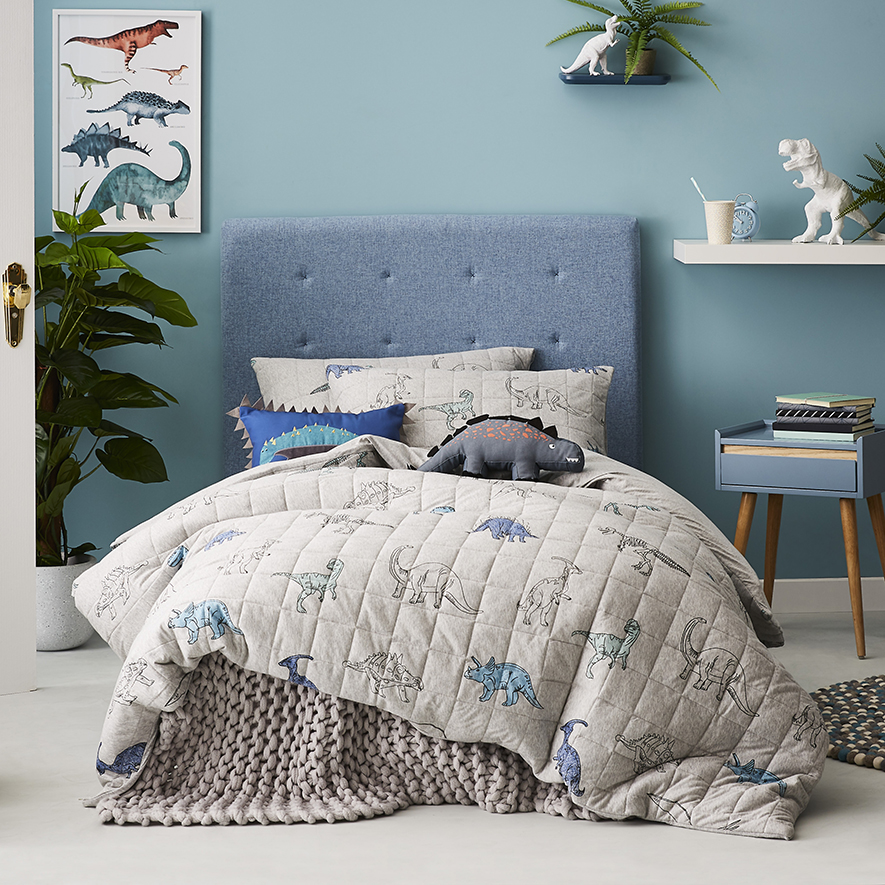 Adairs dinosaur top quilt cover