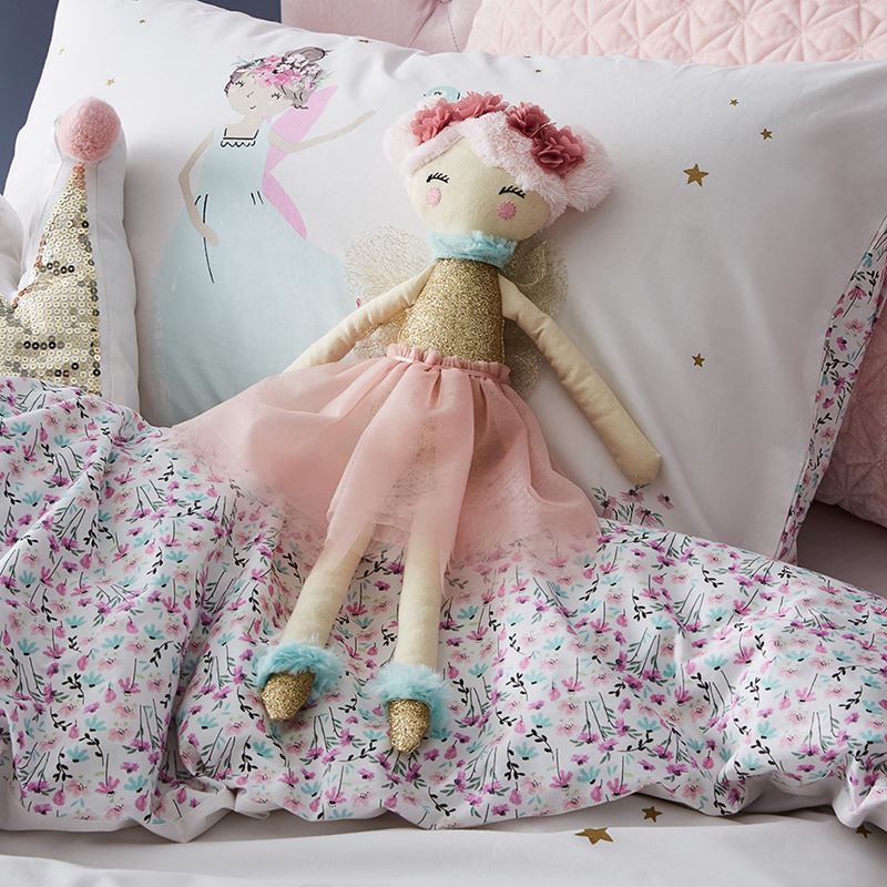 Fifi Fairy Quilt Cover Set in Pink