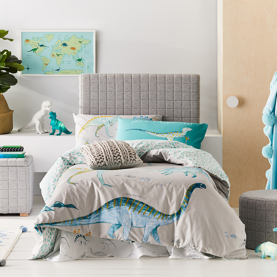 Dinosaur clearance doona cover