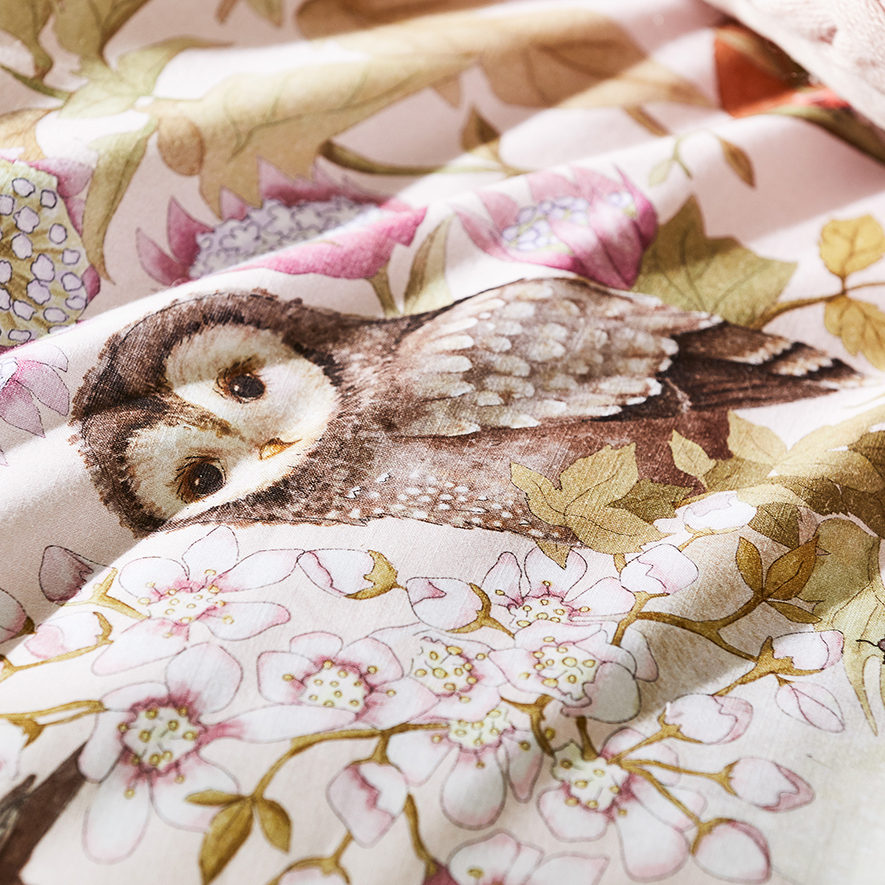 Fleur Harris Woodland Multi Quilt Cover Set Kid s Quilt Covers