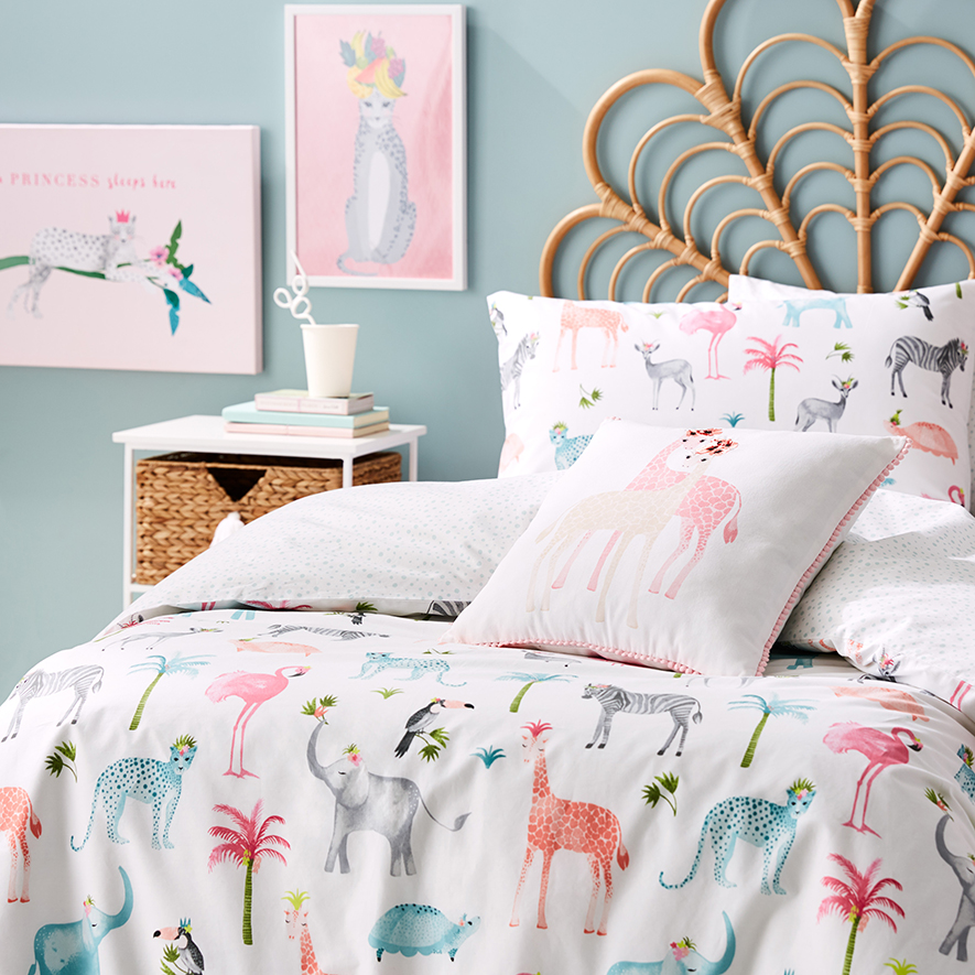 Floral Jungle Quilt Cover Set Adairs