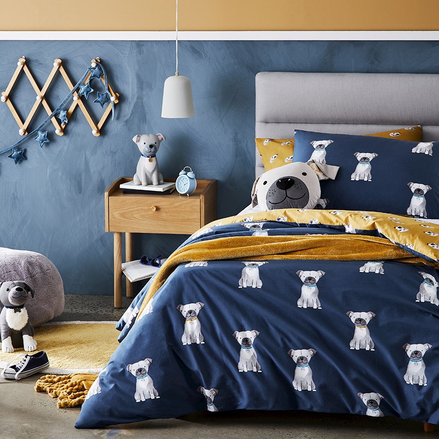 Puppy quilt cover outlet
