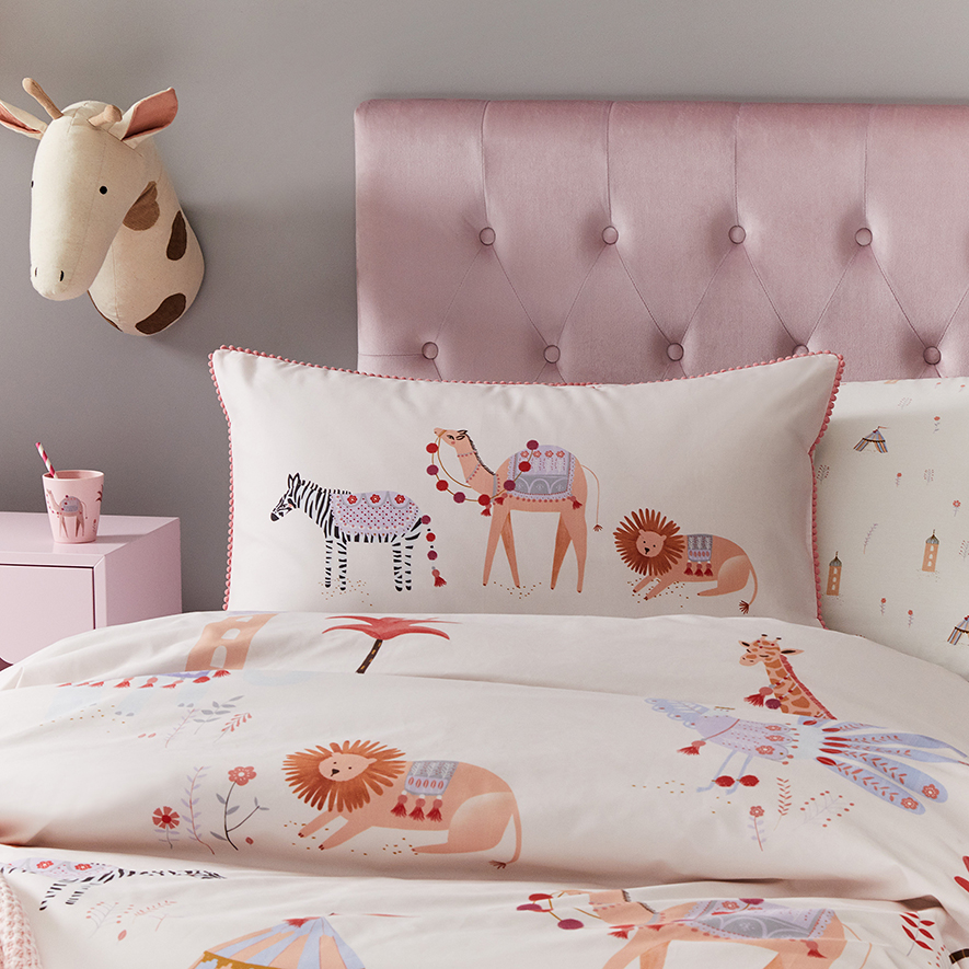 Moroccan Dreaming Pale Pink Quilt Cover Set Adairs