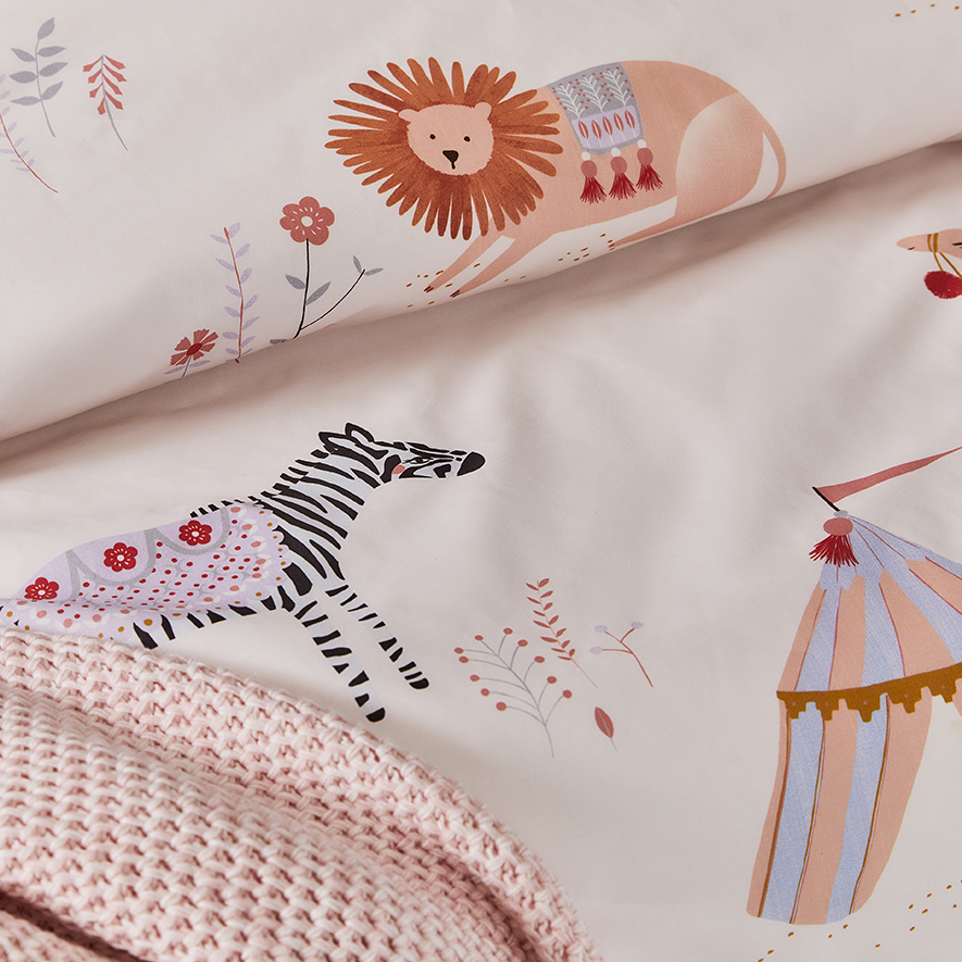 Moroccan Dreaming Pale Pink Quilt Cover Set Adairs