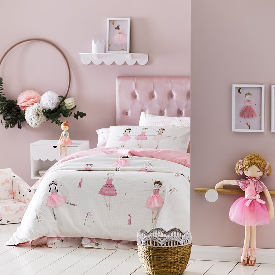 Girls ballerina bedding 2025