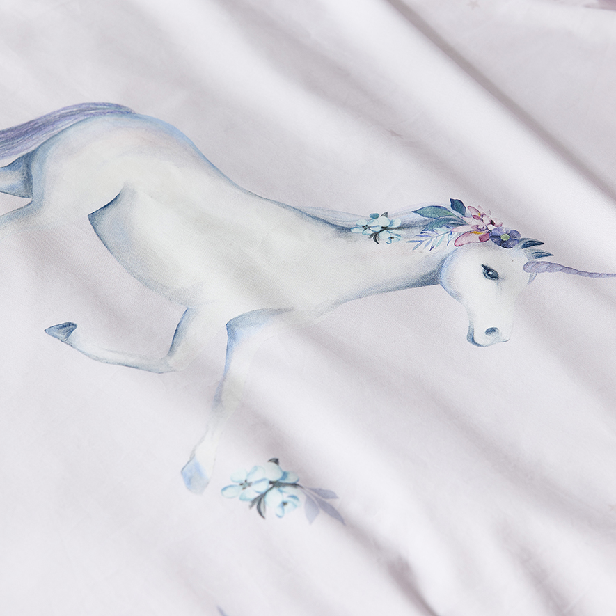 Blossom Unicorn Quilt Cover Set Adairs