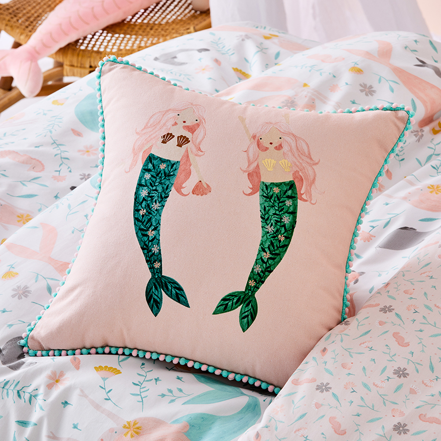 Adairs mermaid online quilt cover