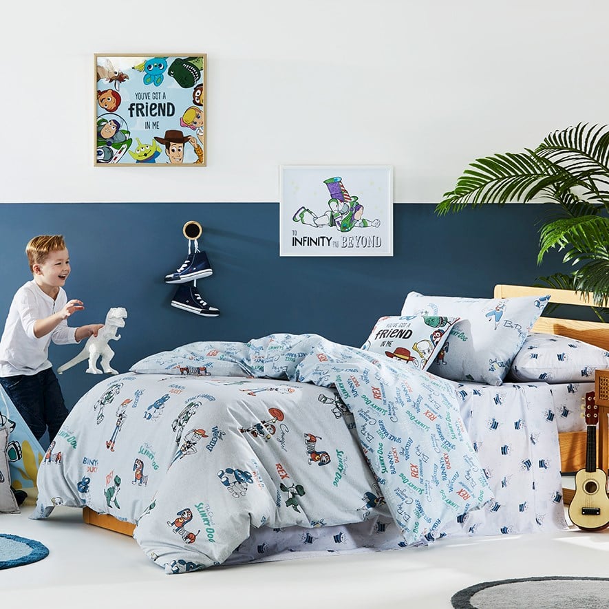 Toy story quilt cover big w top