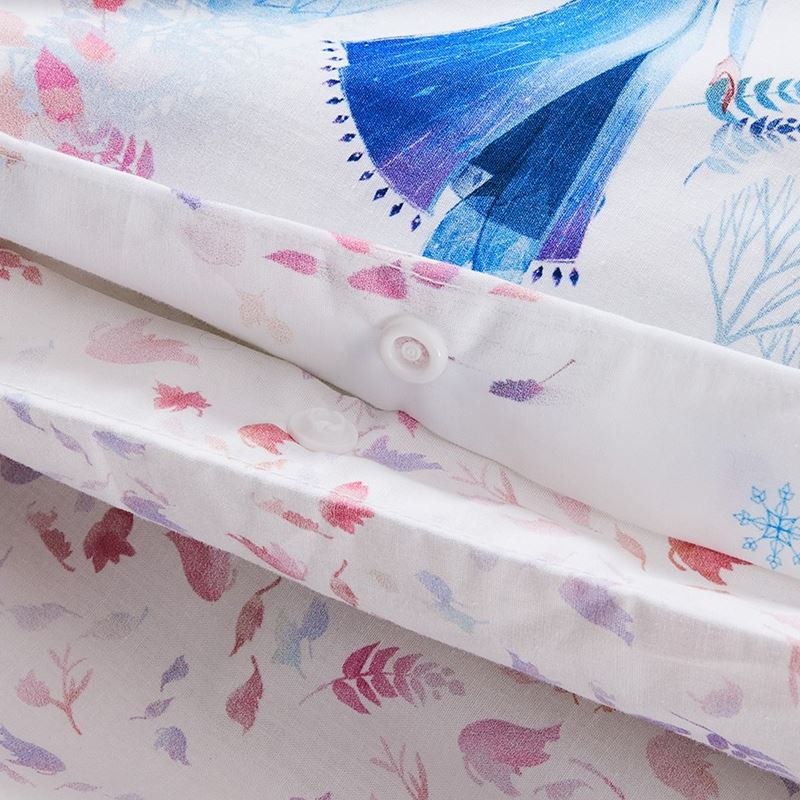 Frozen 2 White Botanical Quilt Cover Set