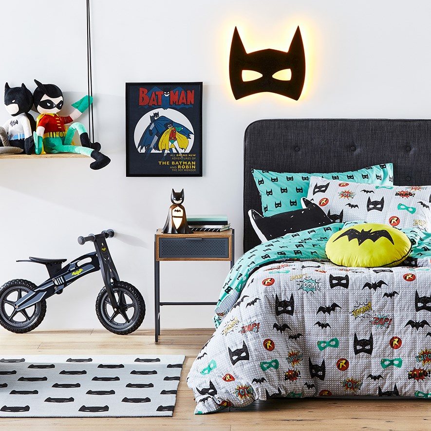 Batman double quilt cover sale