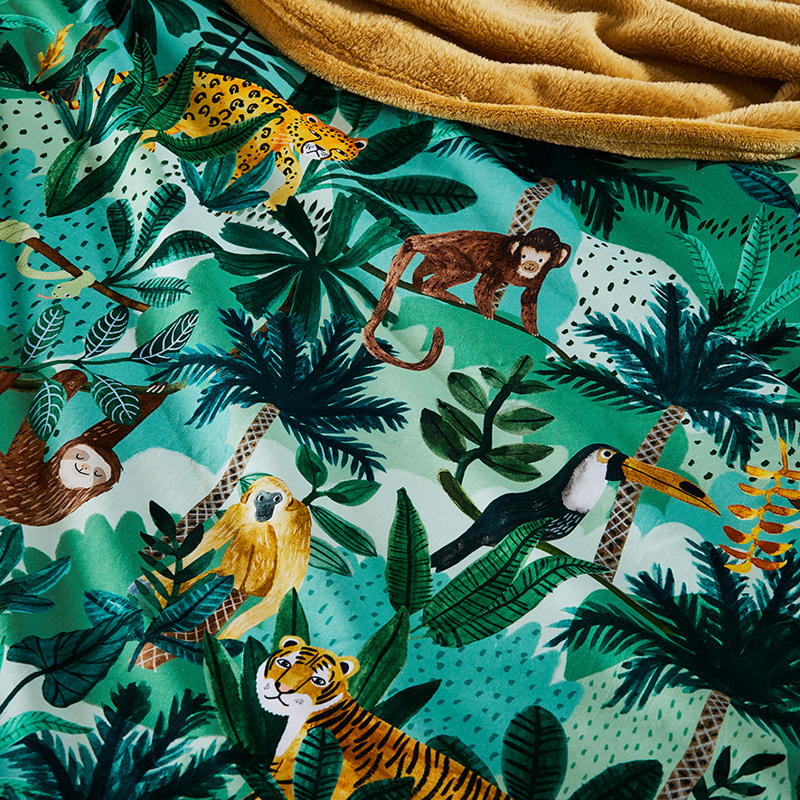 Off Road Safari Forest Quilt Cover Set Adairs