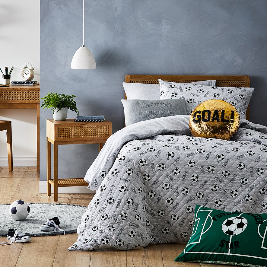 Boys quilt cover sets sales