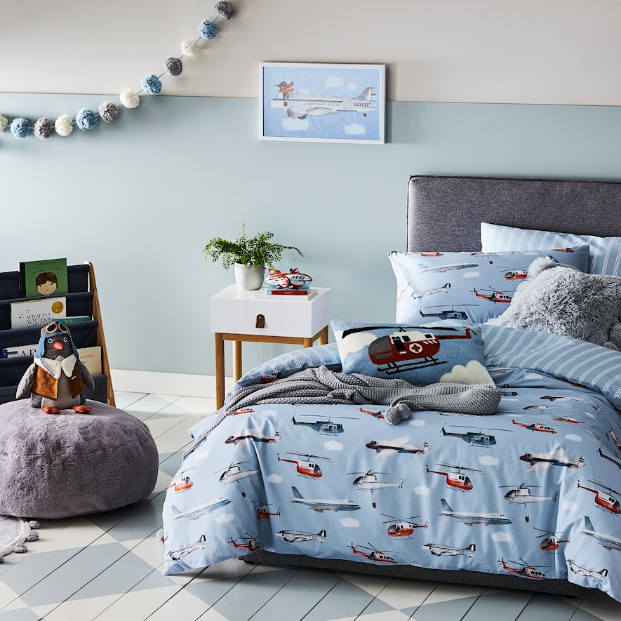 Aeroplane cot bedding new arrivals