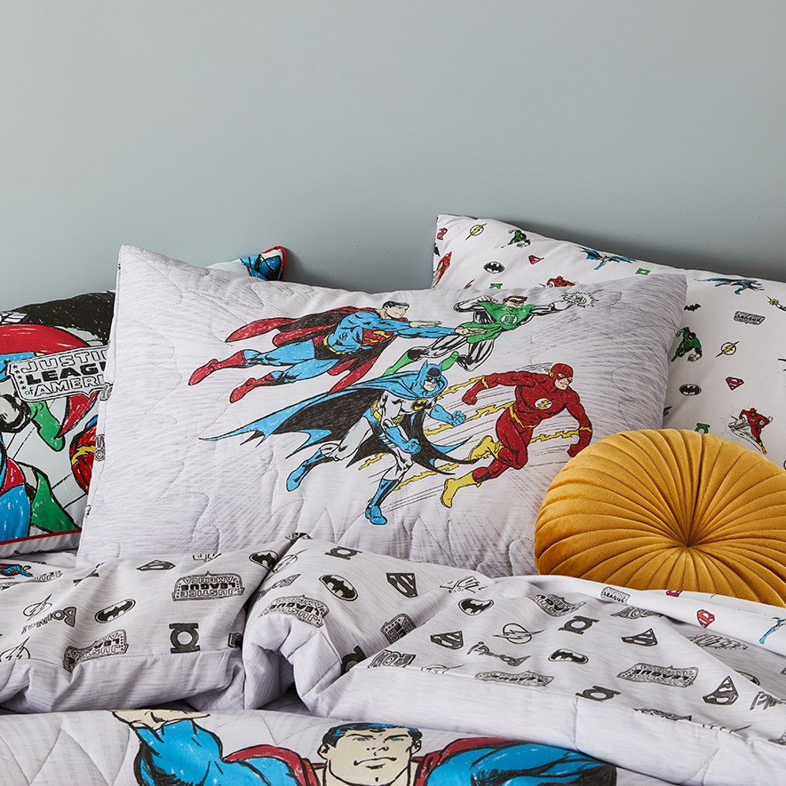 Justice league queen size bedding 2025