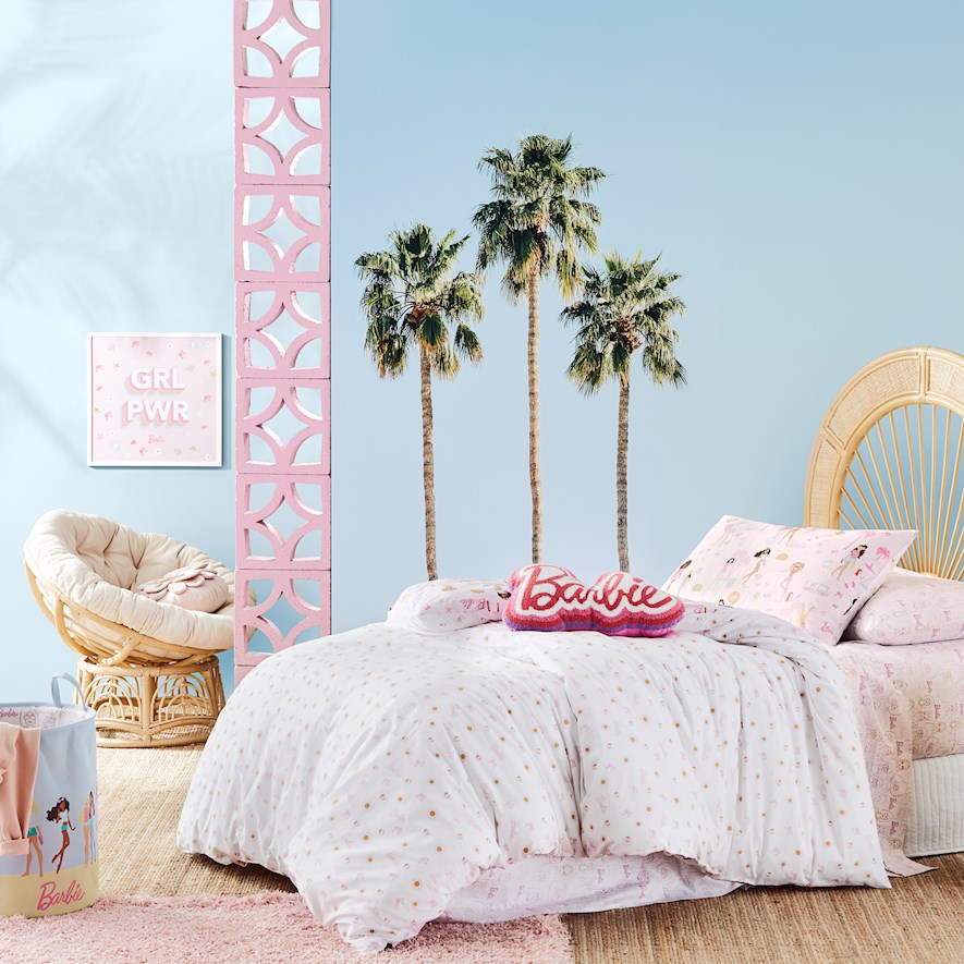 Barbie sheets and comforters hotsell