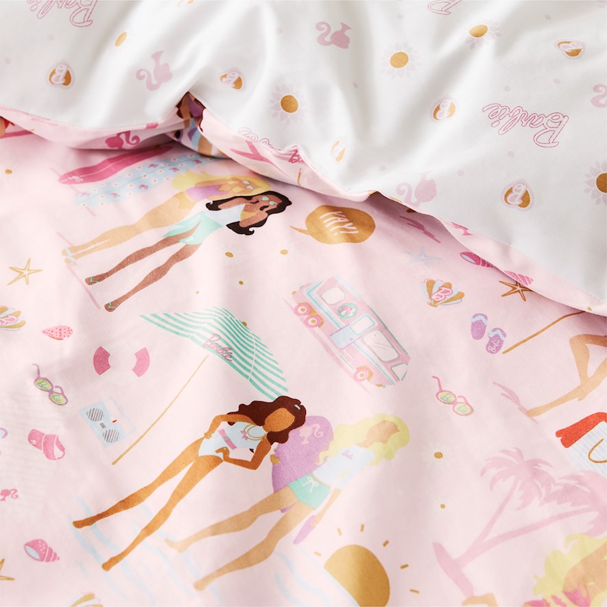 Barbie duvet cover set best sale