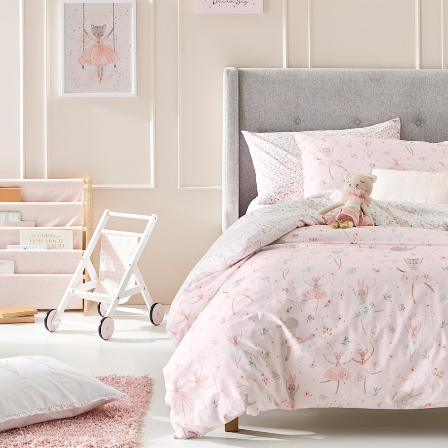 Ballet Friends Quilt Cover Set Bedroom Adairs Kids