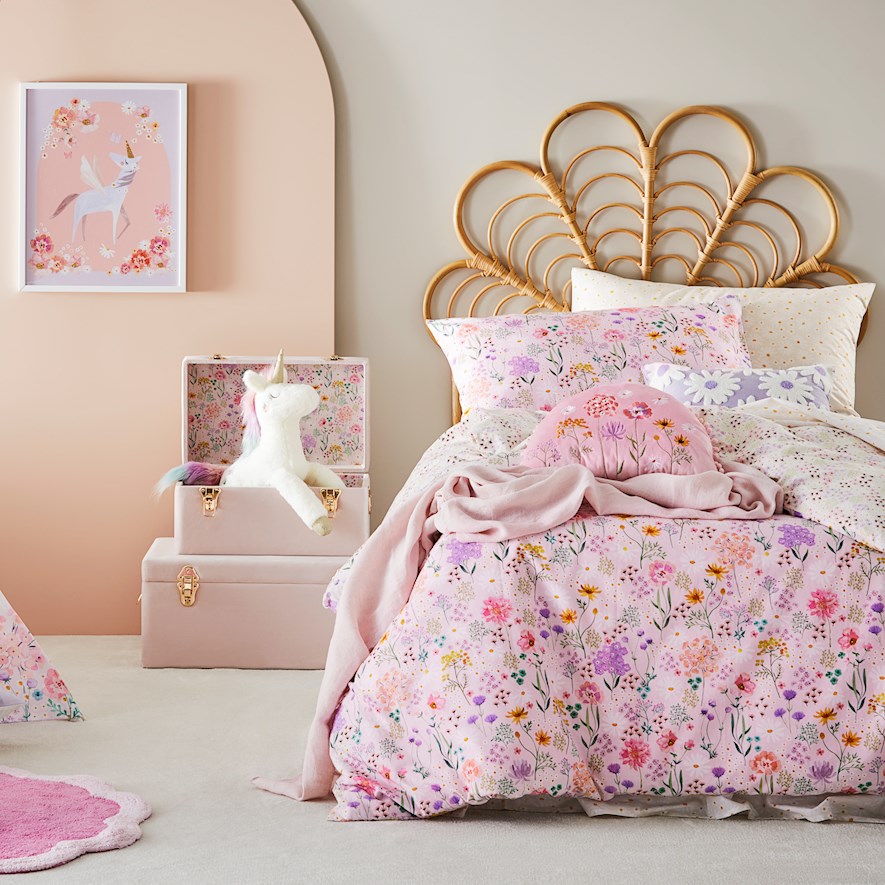 Pink duvet deals