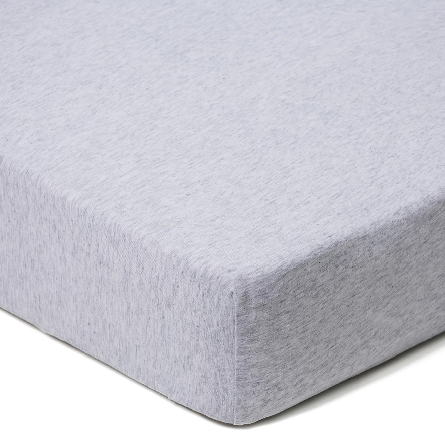 Jersey Fitted Sheet Set Marle Grey Adairs