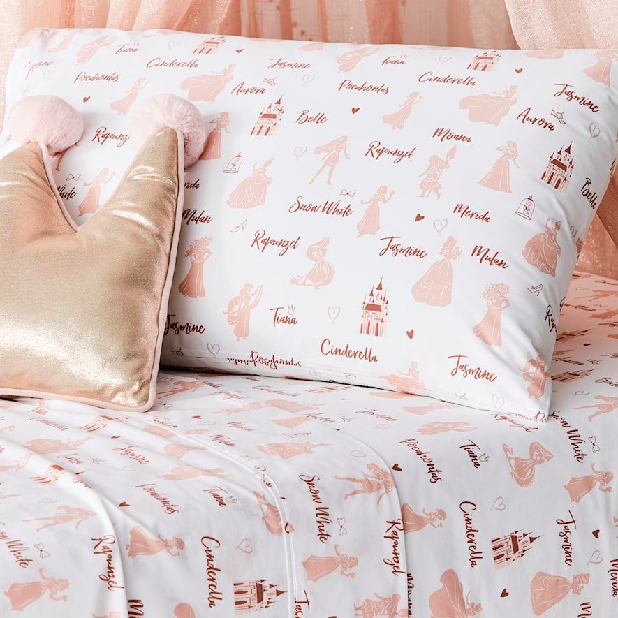Adairs Kids Disney Ultimate Princess Sheet Set Bedroom Adairs