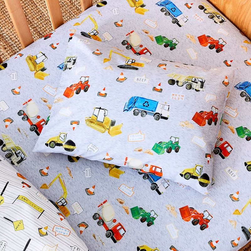 Truck Town Multi Fitted Sheet Set