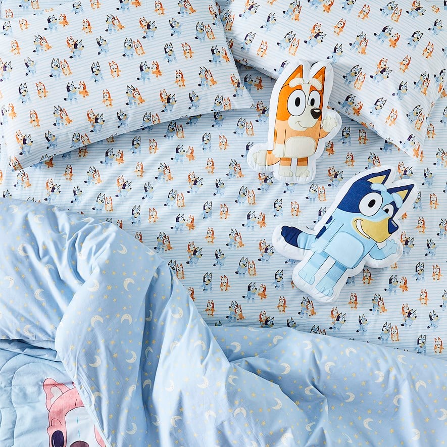 Bluey Fitted Sheet Set Adairs