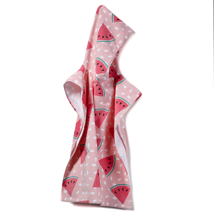 Hooded Beach Towels Coral Adairs